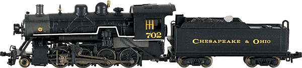 Spectrum 81175 - Locomotiva Baldwin 2-8-0 Consolidation - DCC -  Chesapeake & Ohio #702 semi- nova com envelhecimento
