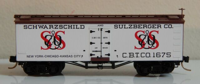Vagão Refrigerador Schwarzchild Sulzberger  #1675 - Micro Trains 58020