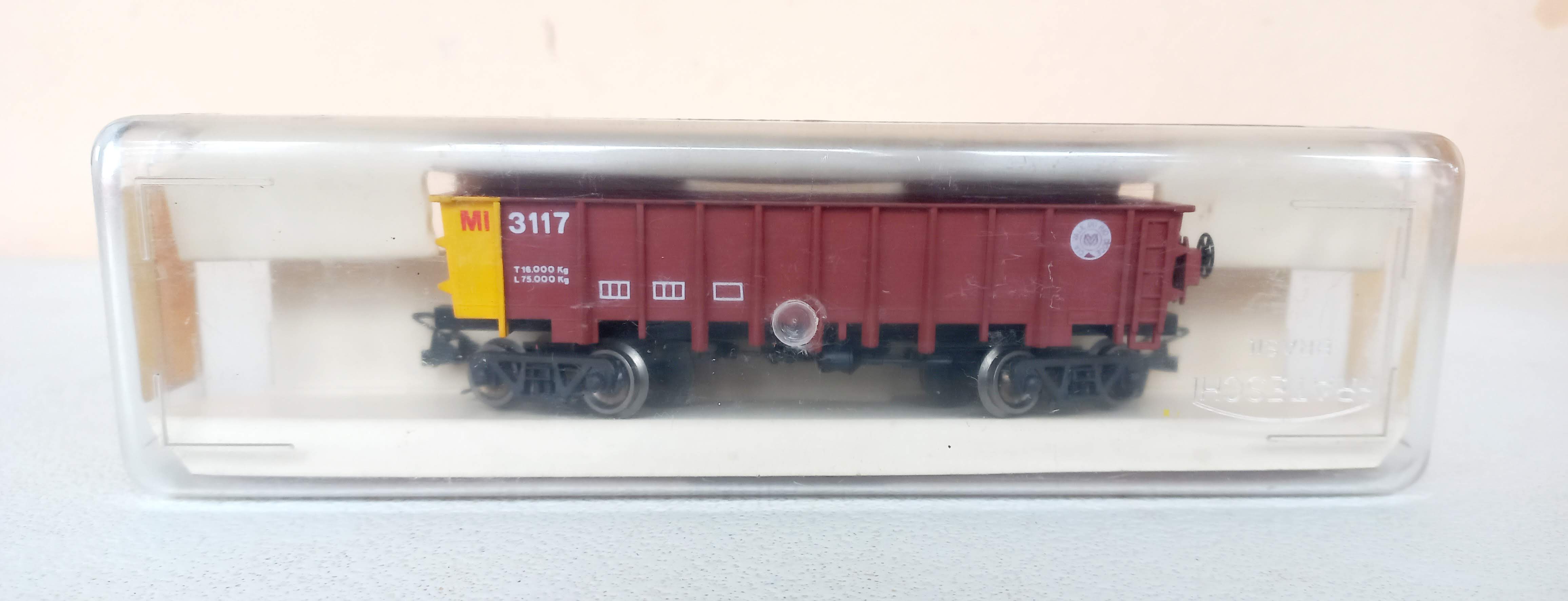 Frateschi 2019 - Vagão Gôndola GDE da Estrada de Ferro Vitória a Minas (EFVM/Vale) # MI3117 (CAIXA DE ACRILICO)
