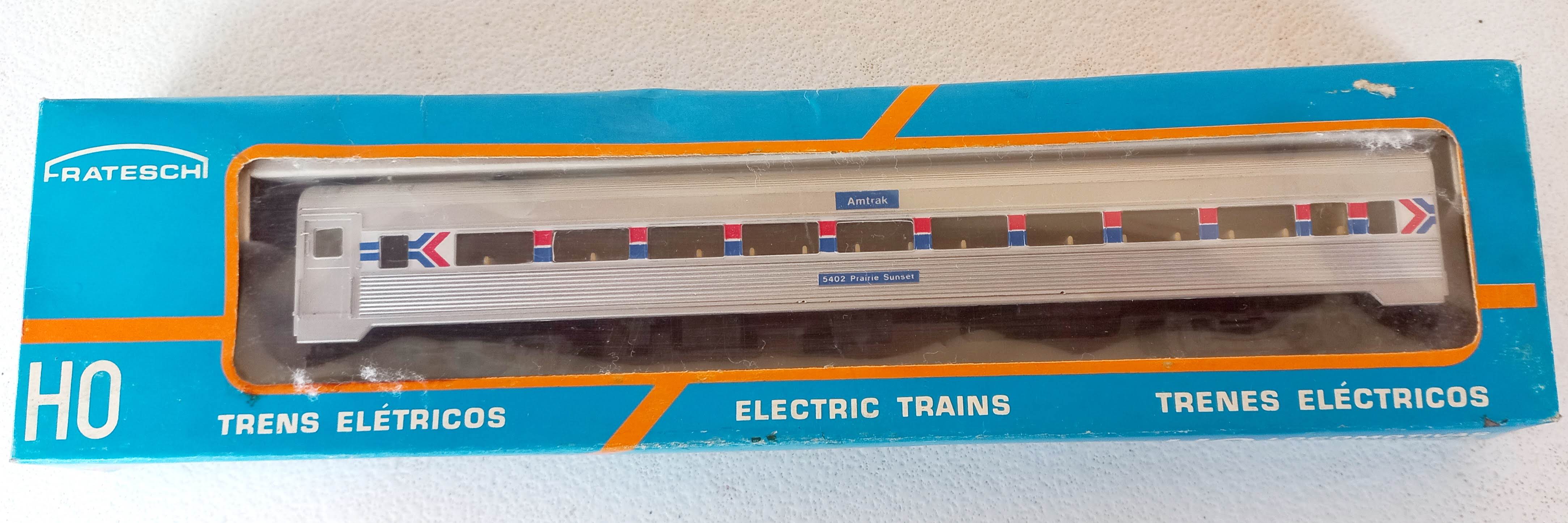 Frateschi 2511 - Carro de Passageiros Amtrak  na caixa Original 