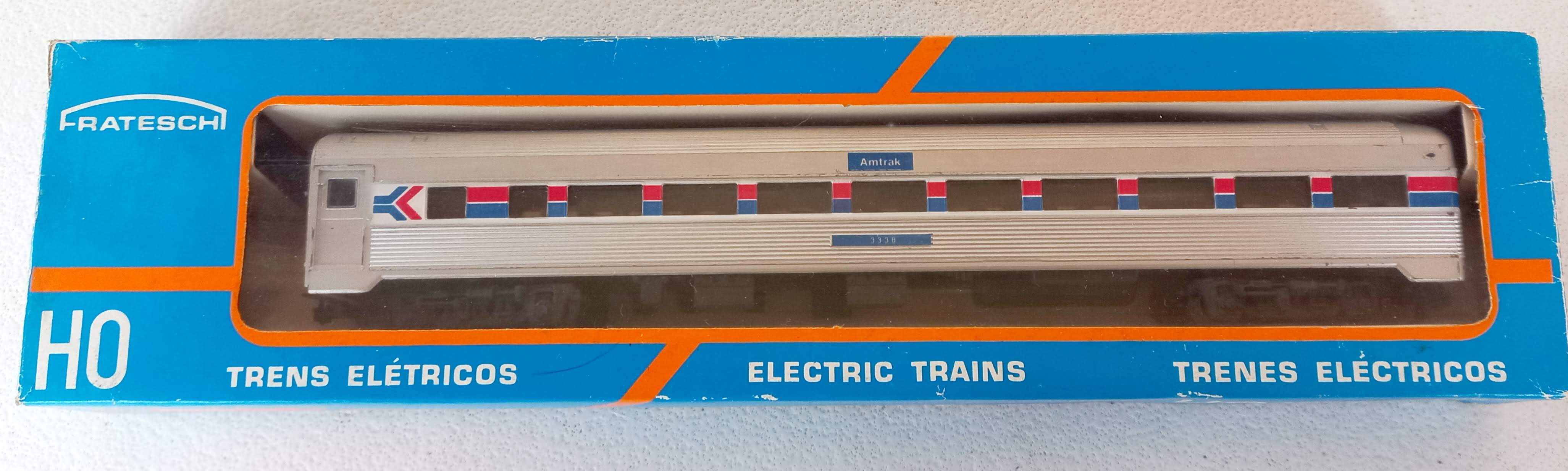 Frateschi 2514 - Carro Cauda Amtrak  na caixa Original 