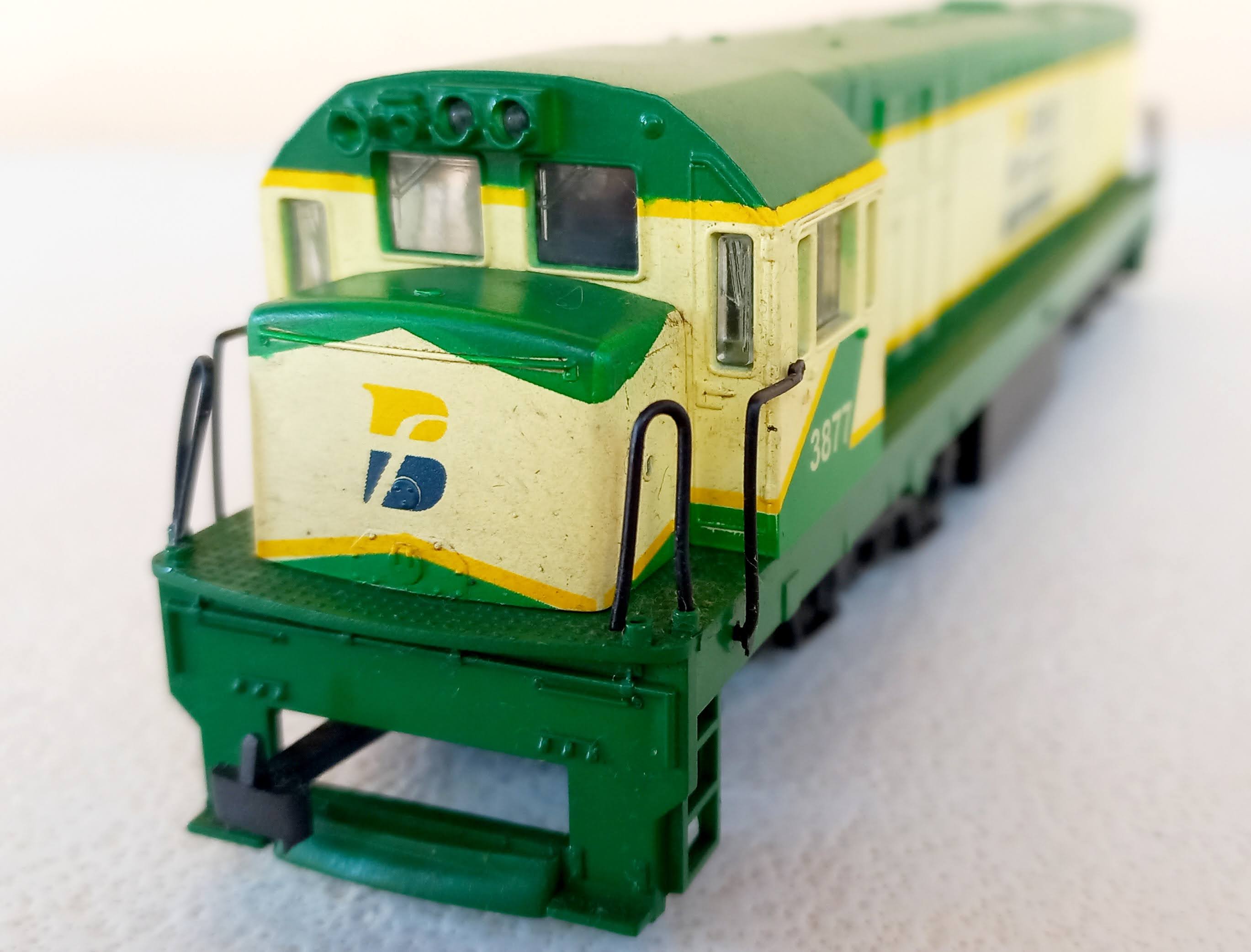 Frateschi 3058 Locomotiva U20C Brasil Ferrovias #3877 