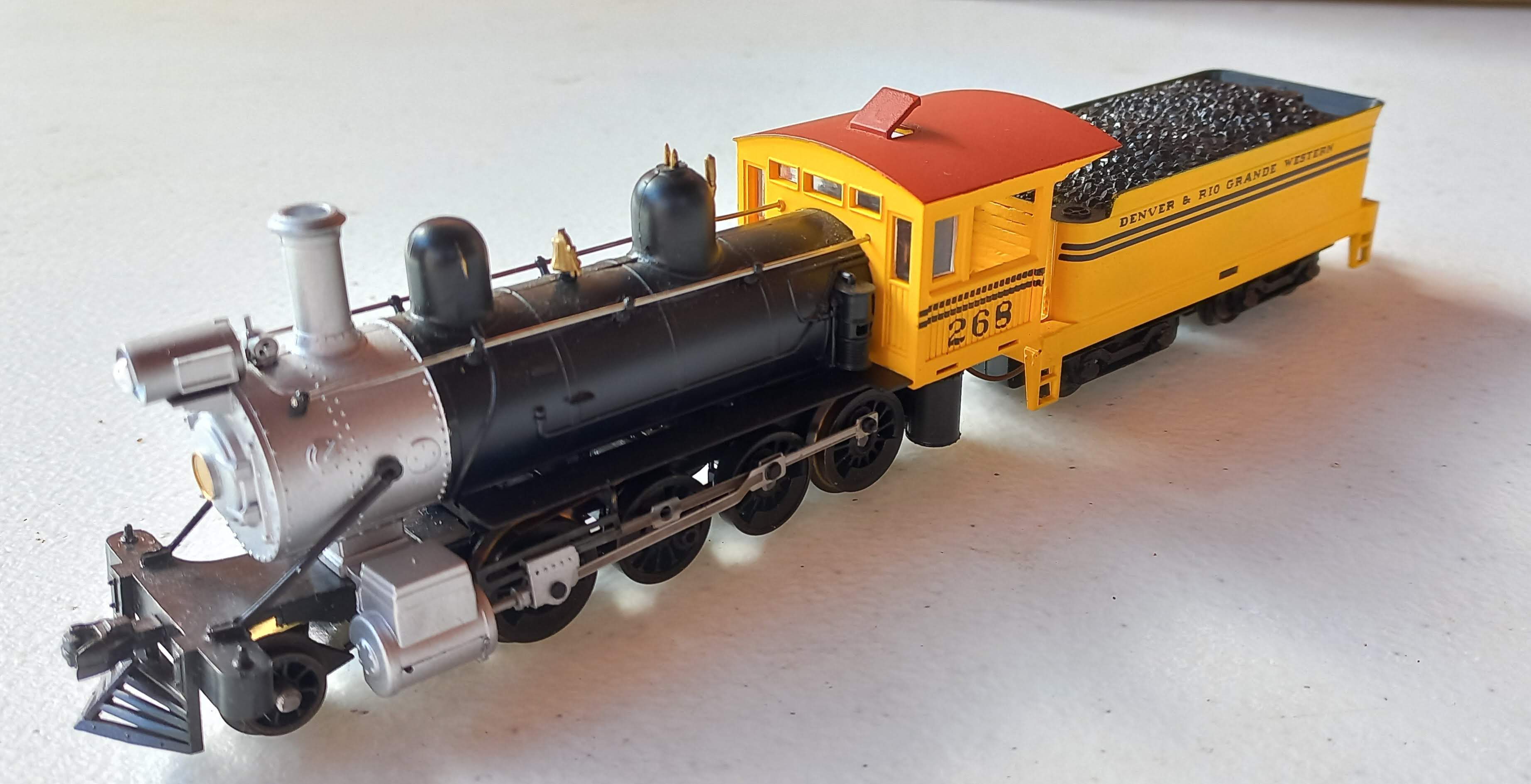 * Frateschi Locomotiva Consolidation Rio Grande #268 SEMI NOVA