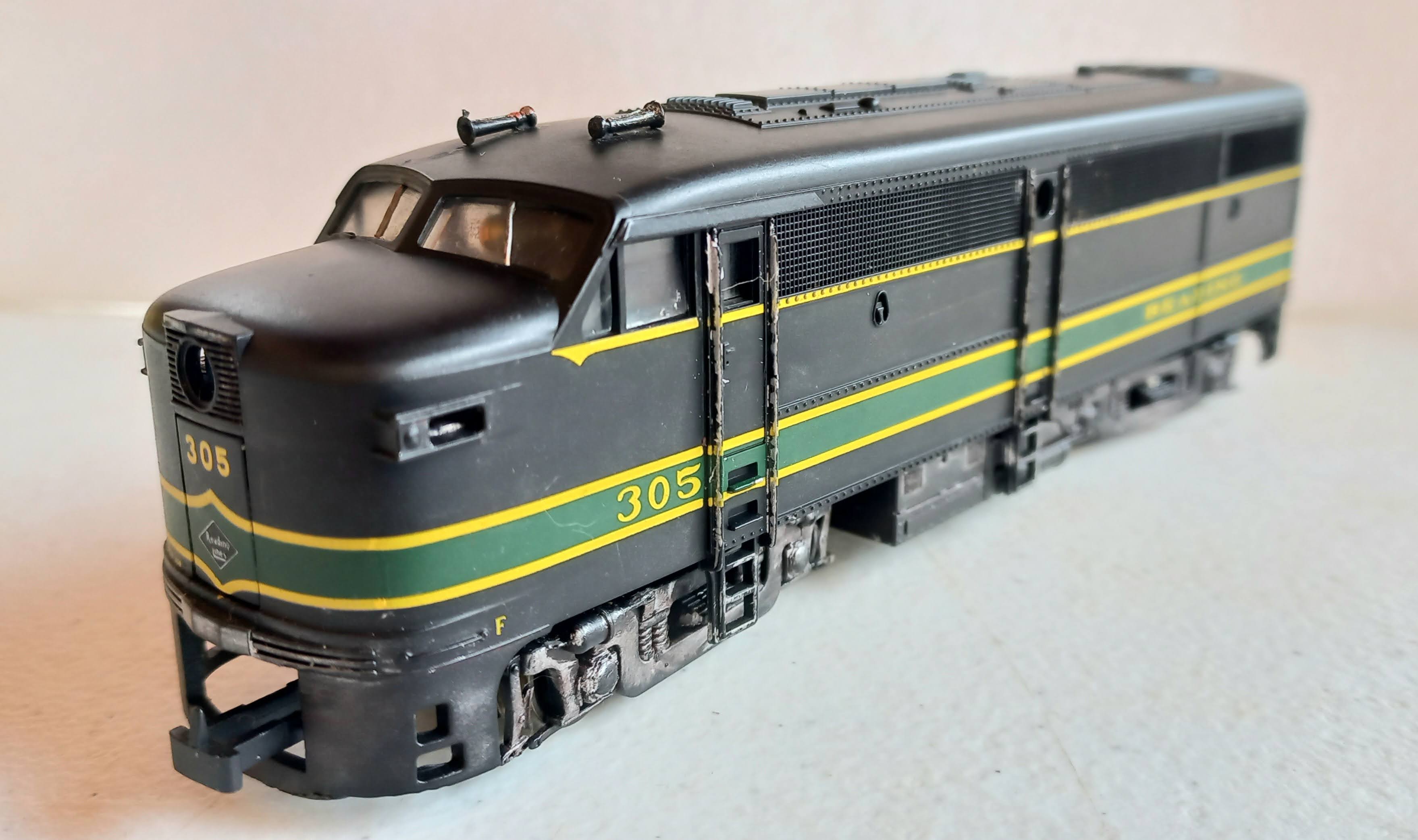  * Frateschi Locomotiva FA 1  Reading # 305 ( SERIE EXPORTAÇÃO )