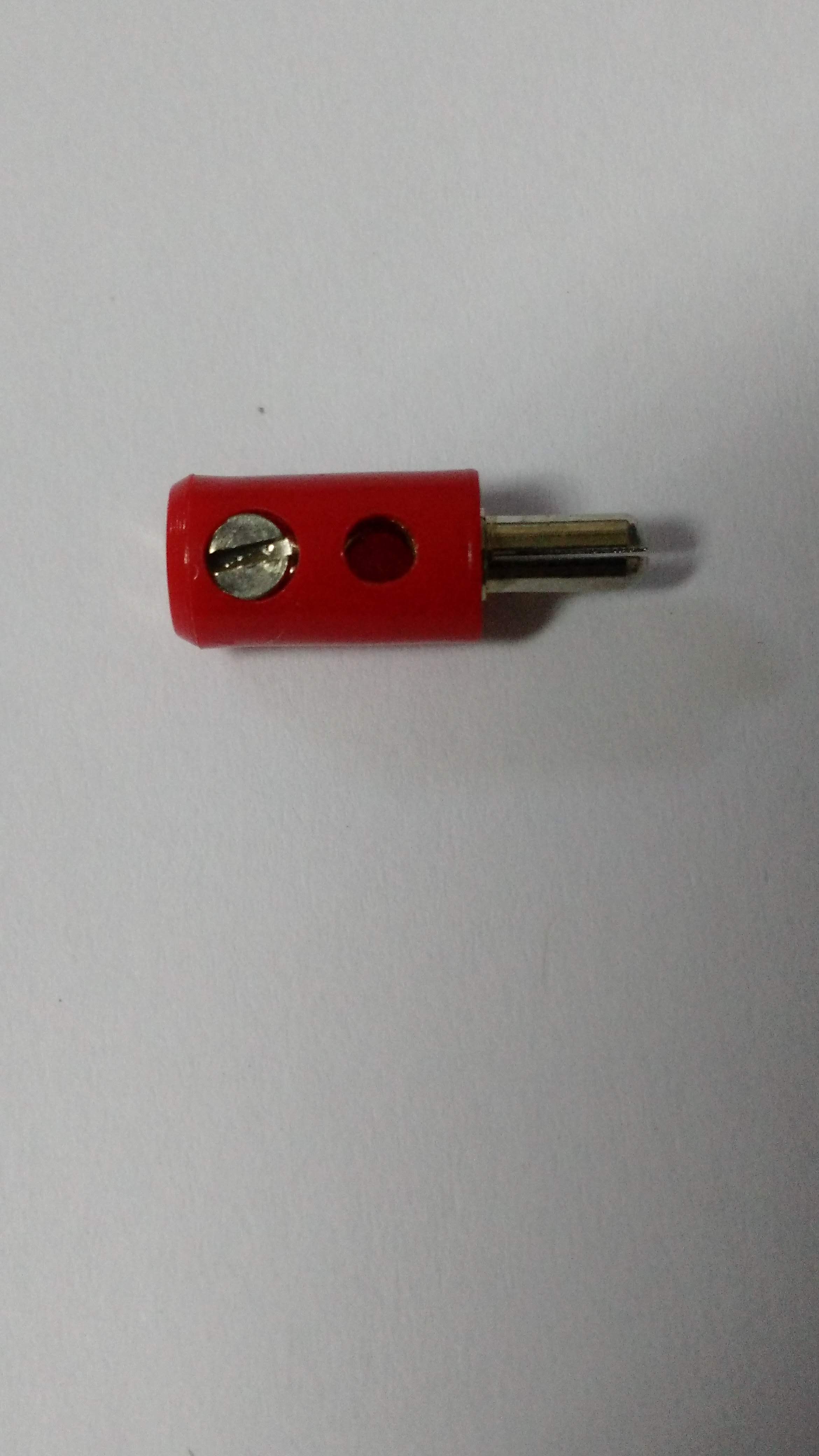 Marklin 7135 vermelho - conector elétrico  Plug macho