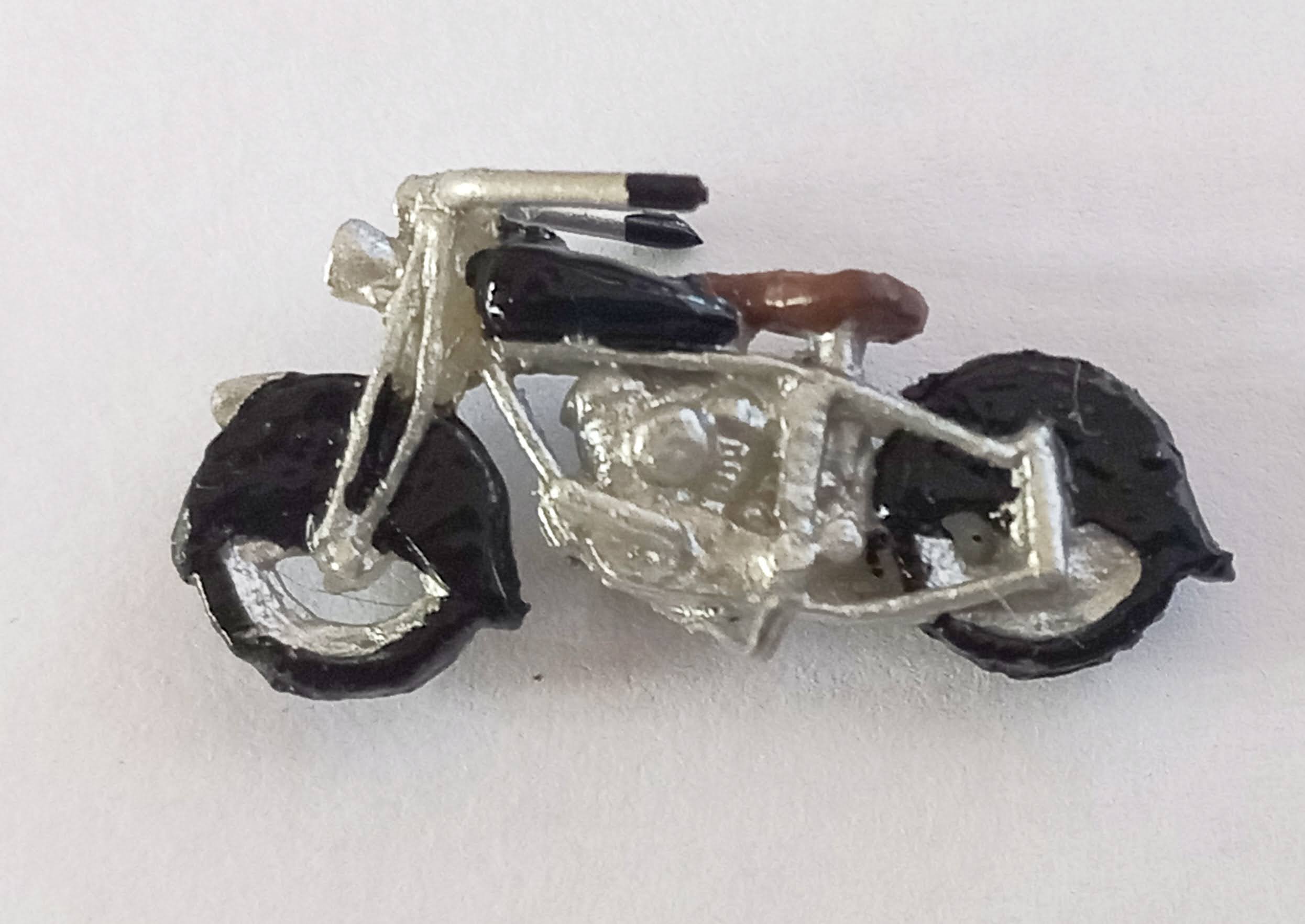 Motocicleta anos 40 Preto Nº 0010 - HO