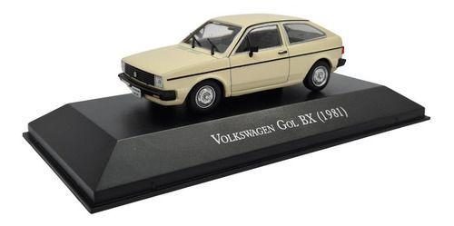 Miniatura Volkswagen Gol Bx 1981 Metal 1:43
