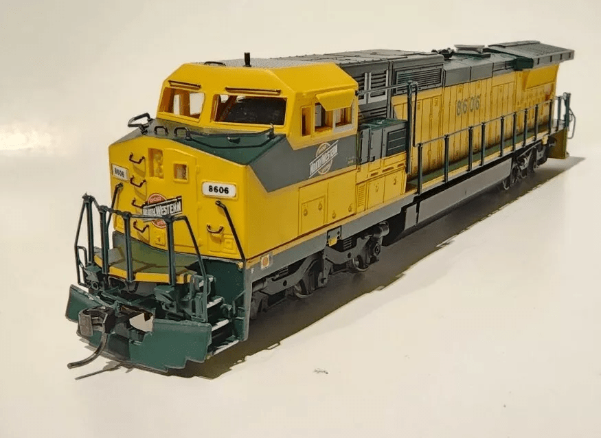 Bachmann Spectrum HO 86022 - Locomotiva GE DASH 8-40CW DIESEL Chicago & North Western #8606