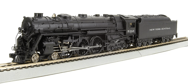 Broadway Limited 2 HO Nova York Central Paragon™ Série Steam Hudson 4-6-4 #5398 com SOM ( SEM EMBALAGEM ILUSTRATIVA)