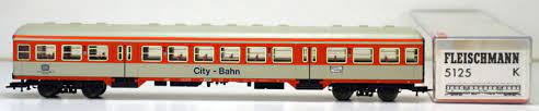 Carro de Passageiros "CITY-BAHN" 2/2ª Classe Coach do DB - Fleischmann  5125