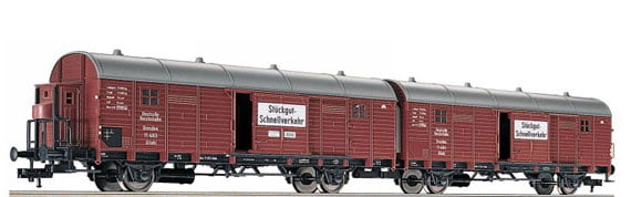 FLEISCHMANN 5306 K STUCKGUT DB WAGON HO COMO NOVO, (EMBALAGEM AVARIADA)