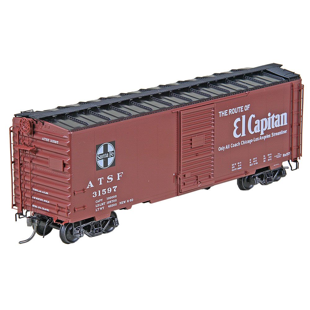 Kadee 4086 40' PS1 Boxcar - ATSF #31597