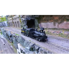 Bachmann - Locomotiva Shay com tender com DCC e Som Cass Scenic Rairoad - SEM A CAIXA ORIGINAL