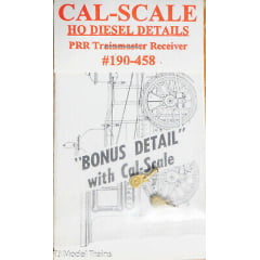 Cal-Scale 190-458 PRR Trainmaster Receiver (Brass Castings) HO