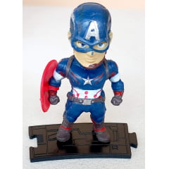 Coleção Avengers Blind Box Series- Capitão América - altura 8 cm - PVC Coleção Avengers Blind Box Series- Capitão América - altura 8 cm - PVC