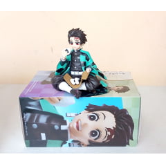 Coleção Demon Slayer - Boneco empoleiro Tanjiro Kamado Coleção Demon Slayer - Boneco empoleiro Tanjiro Kamado