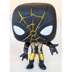 Coleção Value (POP) Homem Aranha Black - altura 11 cm - PVC Coleção Value (POP) Homem Aranha Black - altura 11 cm - PVC