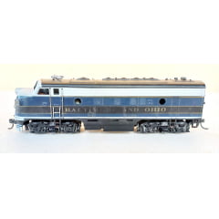 Athearn - Conjunto  Locomotiva  F7A & F7B Diesel  Baltimore  and Ohio (Usadas)