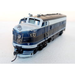 Athearn - Conjunto  Locomotiva  F7A & F7B Diesel  Baltimore  and Ohio (Usadas)