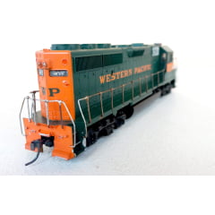 Athearn - Locomotiva GP 40-2 Western Pacific #3557  Revisada com Engate Kadee