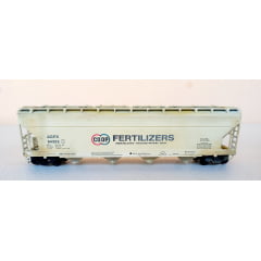 Athearn - Vagão Hopper Fechado COOP Fertilizers #54322 (ENVELHECIDO)
