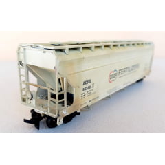 Athearn - Vagão Hopper Fechado COOP Fertilizers #54322 (ENVELHECIDO)