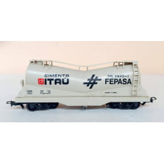 Vagão Tanque Cimento Itaú #318313-1 Vagão Tanque Cimento Itaú #318313-1