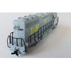 Atlas- Locomotiva GP 40 L&N #3021 (SEMI NOVA SEM CAIXA)- Super Conservada.