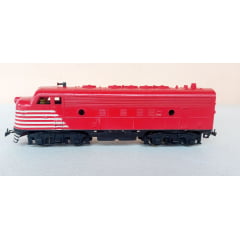 Atma - locomotiva F7 com pintura FEPASA - Mecânica  OK 