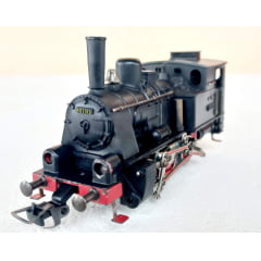 Fleischmann 1315 - Locomotiva Vapor Tanque 0-6-0 BR 89 (originalmente prussiana) da companhia ferroviária alemã DB - Com engates NEM Fleischmann 1315 - Locomotiva Vapor Tanque 0-6-0 BR 89 (originalmente prussiana) da companhia ferroviária alemã DB - Com engates NEM