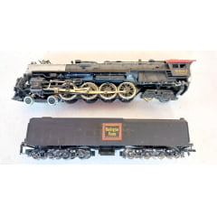 Bachmann - Locomotiva 4 8 4 Northern  - Chicago ,Burlington & Quincy  (Burlington Route) #5601 - COM FUMAÇA