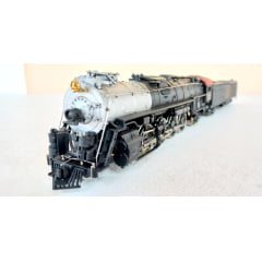 Bachmann - Locomotiva 4 8 4 Northern  - Chicago ,Burlington & Quincy  (Burlington Route) #5601 - COM FUMAÇA