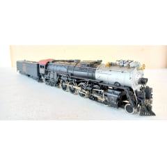 Bachmann - Locomotiva 4 8 4 Northern  - Chicago ,Burlington & Quincy  (Burlington Route) #5601 - COM FUMAÇA