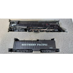 Bachmann Plus 11323 - Locomotiva GS4 4-8-4 Black & Silver War Baby Southern Pacific