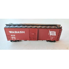 Branchline Trains - Vagão Box 40' Wabasn  com defeito na Carroceria  # 60121