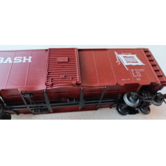 Branchline Trains - Vagão Box 40' Wabasn  com defeito na Carroceria  # 60121