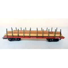 Frateschi - 2000 Vagão Prancha CM com carga 