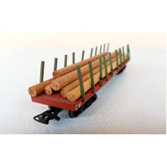 Frateschi - 2000 Vagão Prancha CM com carga 