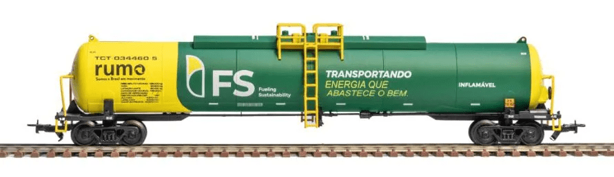 * Frateschi 2116  Vagão  Tanque TCT RUMO FS - 2116 - NOVO SEM CAIXA
