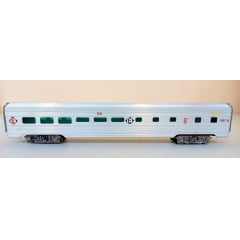 Mantua - Carro de Restaurante Erie Lackawanna  (CARROCERIA EM ALUMINIO) - Com luz