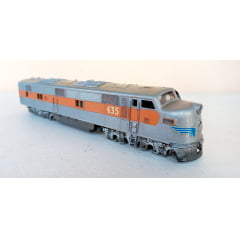 Roco - Locomotiva EMD E7 Sem Decoração #435 ( USADA FUNCIONANDO )