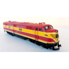 Life like Proto 2000 - Conjunto - Locomotiva a diesel E7A + E7B  Florida East Coast # 1017 & #1014