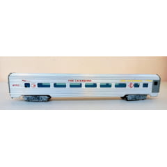 Mantua - Carro de Passageiros Erie Lackawanna # 8856 (CARROCERIA EM ALUMINIO) - Com Luz