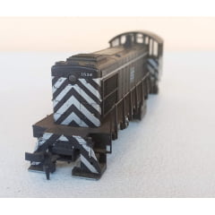Atlas- Carroceria da Locomotiva S 4 A.T.S.F. Chassi de Metal #1536 - USADA