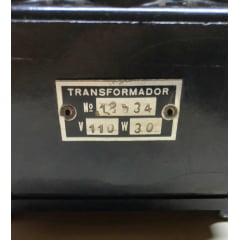 Transformador Atma - Corrente Alternada 3 trilhos- 110 Volts