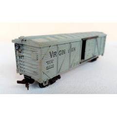 Vagão Box de Madeira (estilo antigo)  Virginian #61550