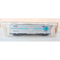 Frateschi 2015  - Vagão Isotérmico RFFSA ICC 639.027-7N  (CAIXA DE ACRILICO)   