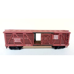  Vagão de Gado A.T.& S.F. Santa Fé #51450 (Marrom)