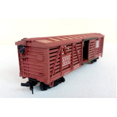 Vagão de Gado A.T.& S.F. Santa Fé #51450 (Marrom)