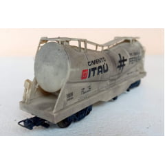 Vagão Tanque Cimento Itaú #318313-1 - Com envelhecimento